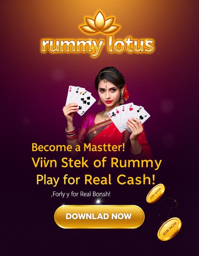 Rummy Lotus Banner